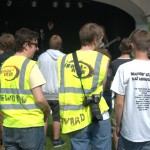Watching the main stage